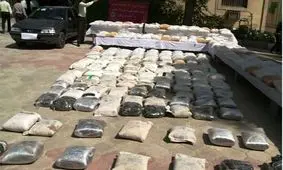 کشف 2 تن تریاک در درگیری مسلحانه تکاوران پلیس