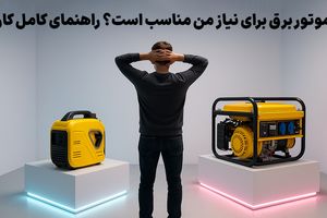 مقایسه موتور برق و ژنراتور برق: اشتباهات رایج خریداران