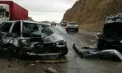  لحظه تصادف شاخ‌ به‌ شاخ پژو 405 در جاده سنندج–دیواندره/ ویدئو