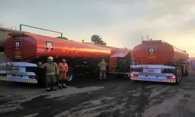 آتش سوزی انبار یک هزار متری در جنوب تهران/ ویدئو