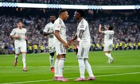 پیروزی رئال مادرید مقابل بارسلونا/ اختلاف در صدر جدول ۵ امتیاز شد
