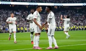 پیروزی رئال مادرید مقابل بارسلونا/ اختلاف در صدر جدول ۵ امتیاز شد
