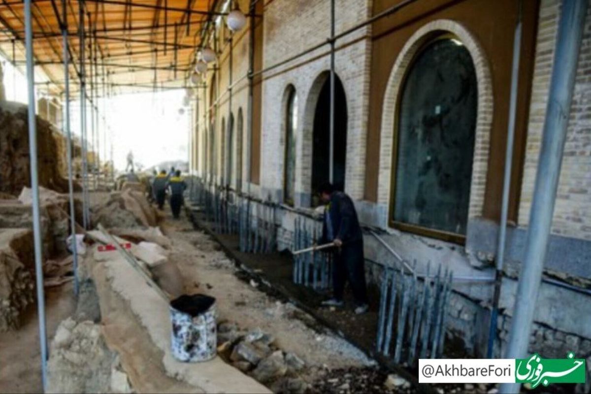تخریب میراث سلجوقی مقابل مسجد کمر زرین اصفهان
