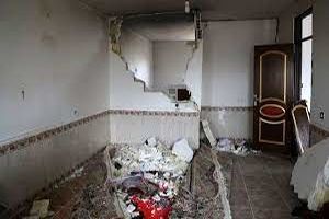 انفجار هولناک یک خانه در حسن آباد