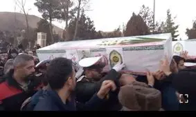 کرمانشاه ۲ پاسدار شهید تقدیم کرد