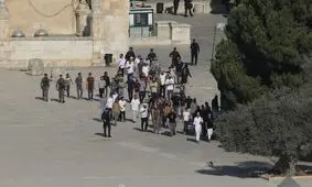 یورش صدها شهرک‌نشین به مسجد الاقصی در سالروز اشغال فلسطین

