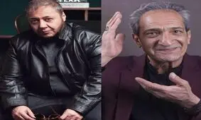 بوسه خشایار راد به پیشانی مازیار لرستانی/ ویدئو