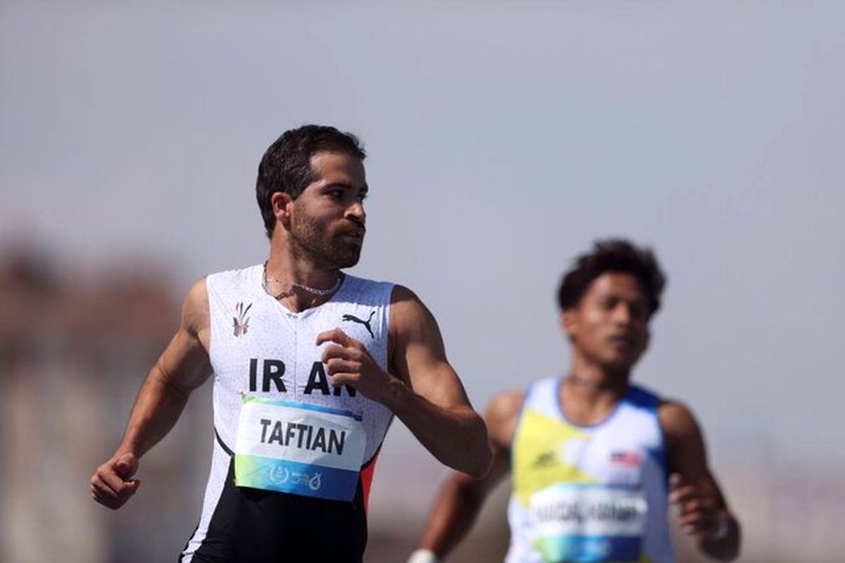 قهرمانی سریعترین مرد ایران در مسابقات فرانسه