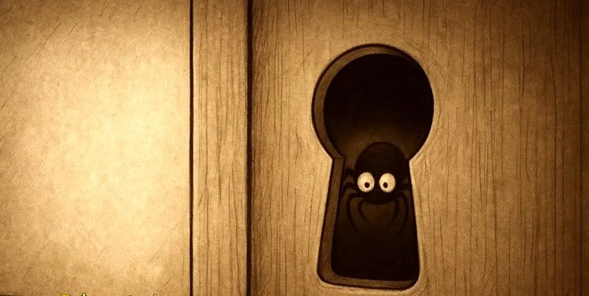 داستان عنکبوتی در سوراخ کلید و عاقبت خیالبافی بی هدف، داستانی زیبا از لئوناردو داوینچی