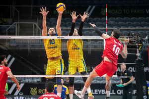 شکست سنگین والیبال ایران مقابل اوکراین