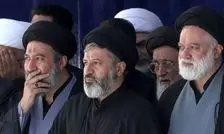 حضور فرزندان رهبر شهید در شب دوم مراسم بزرگداشت امام شهید امت در حرم مطهر رضوی/ ویدئو
