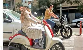 ۷۰ درصد مردم موافق صدور گواهینامه موتور برای زنان هستند!/ اینفوگرافی

