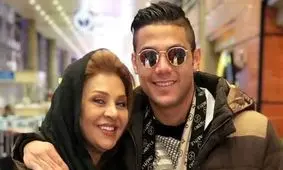 سکانسی از بازی نسرین مقانلو و پسر مرحومش در فیلم سینمایی مورچه خوار/ ویدئو