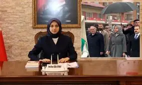 تصویر پرحاشیه از خانم فرماندار | فرمانداری بیانیه داد