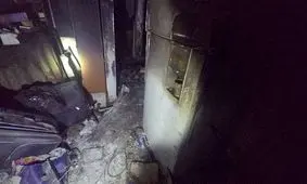 آتش سوزی یک ساختمان ۹ طبقه در خیابان ولیعصر؛ نجات ۱۰ نفر