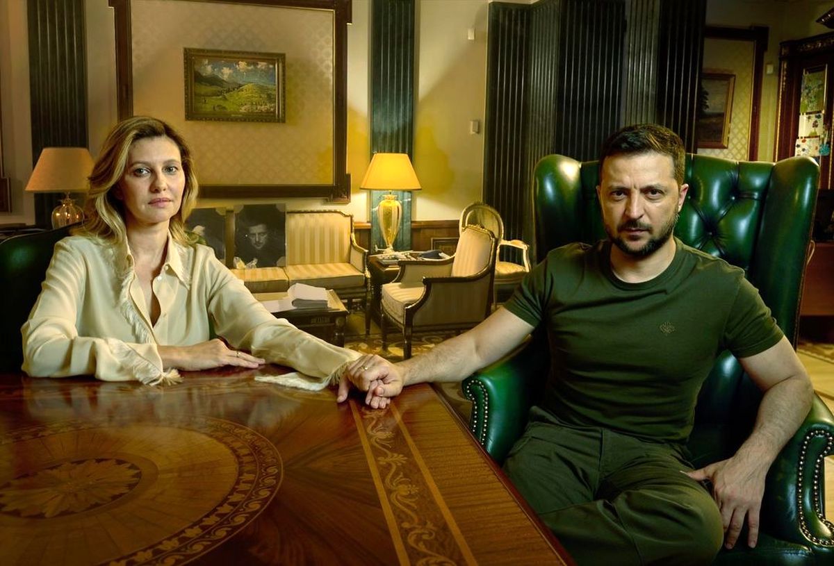 تصاویری از زندگی رئیس‌جمهور اوکراین و همسرش در میانه جنگ
