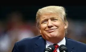 نقاشی از دونالد ترامپ ۷۹ ساله از واشنگتن! 