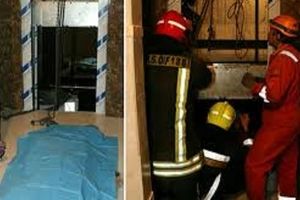 مرگ دردناک و فجیع تعمیرکار آسانسور در مشهد/ ویدئو