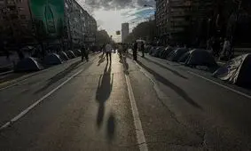 ادامه ناآرامی‌ها بر سر نتایج انتخابات در صربستان/ ویدئو

