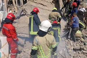 نشت گاز شهری منجر به انفجار منزلی مسکونی در مشهد شد