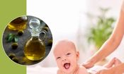 فواید ماساژ نوزاد با روغن زیتون