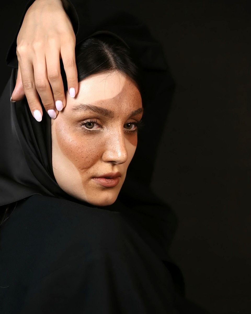 گریم عجیب زهرا نادری‌فر 2
