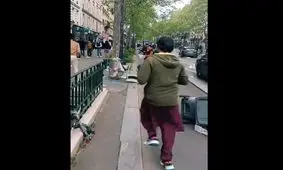   شورش اتباع افغانستانی در پاریس در پی کشته شدن 3 تبعه افغان/ ویدئو

