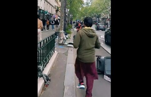   شورش اتباع افغانستانی در پاریس در پی کشته شدن 3 تبعه افغان/ ویدئو

