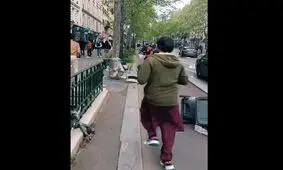   شورش اتباع افغانستانی در پاریس در پی کشته شدن 3 تبعه افغان/ ویدئو

