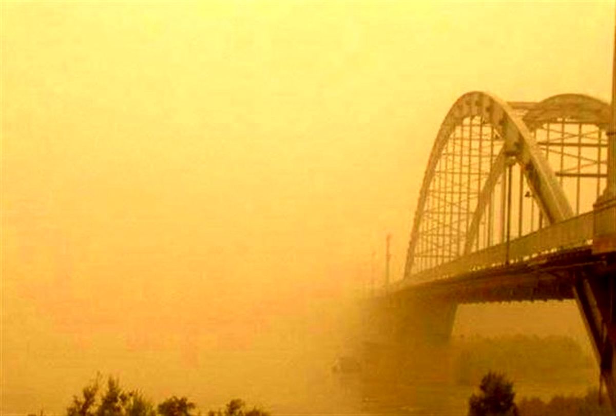 ورود توده گرد و غبار از عراق به خوزستان
