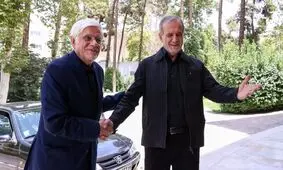 پزشکیان: تا من هستم، عارف هم هست

