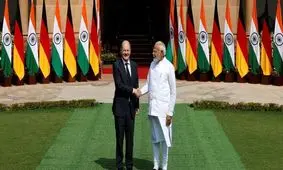 سفر صدر اعظم آلمان به پایتخت هند

