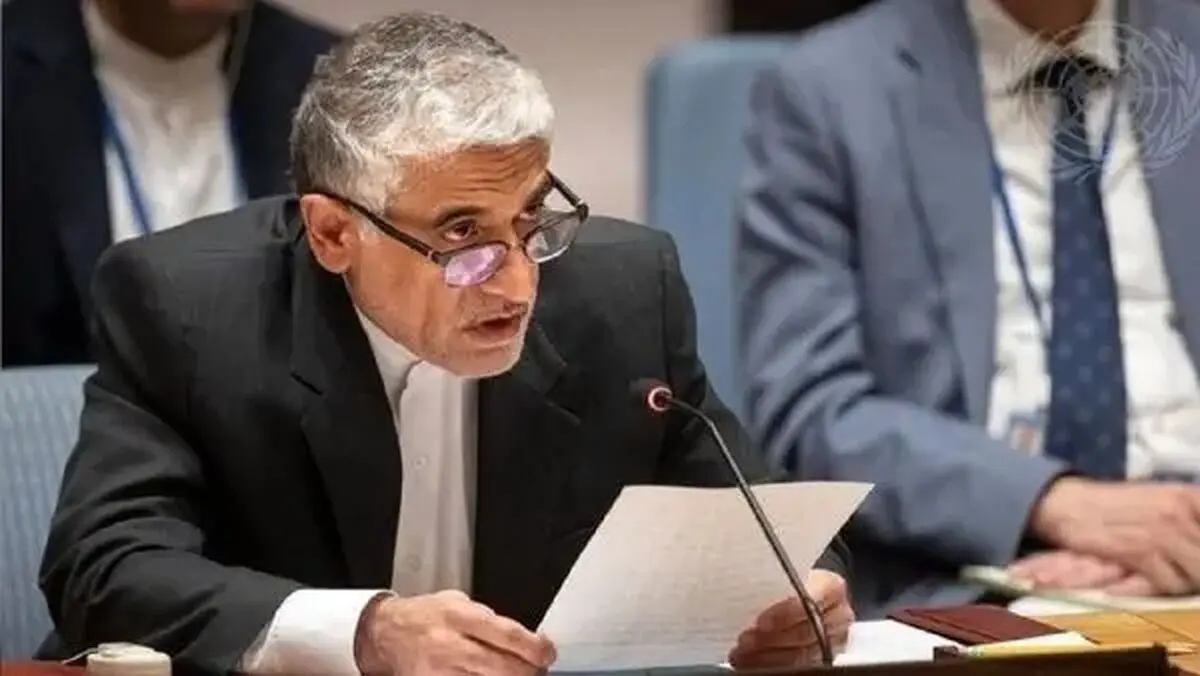نماینده ایران در سازمان ملل: هر اقدام آمریکا بی‌پاسخ نمی‌ماند/تردد رایگان از تنگه هرمز تا ۶۰ روز تضمین شده است