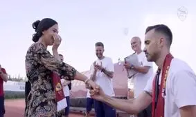 خواستگاری از دختر موردعلاقه مقابل ژوزه مورینیو