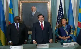 کنگو و روآندا در آمریکا توافقنامه صلح امضا کردند

