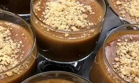 محلبی بیسکوییتی؛ دسر ۵ دقیقه ای