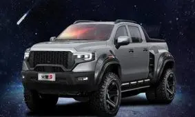 پیکاپ جدید بازار ایران نزدیک به 6 متر طول دارد