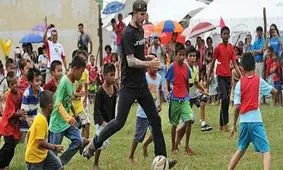 دیوید بکهام در جمع ۱۰۰ نیکوکار برتر سال ۲۰۲۵ / گذار از مستطیل فوتبال به زمین تحول اجتماعی
