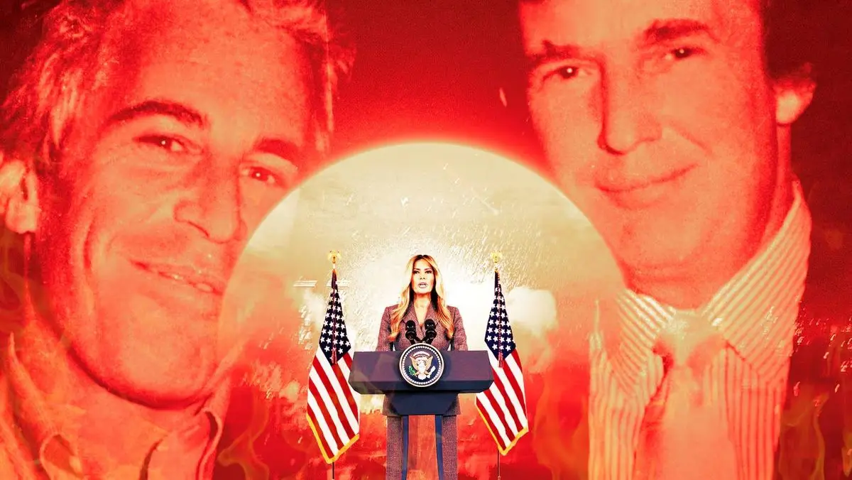 ملانیا ثابت کرد دلیل جنگ با ایران سرپوش بر رسوایی اپستین است