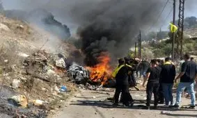 یک شهید در حمله پهپادی اسرائیل به یک خودرو در جنوب لبنان

