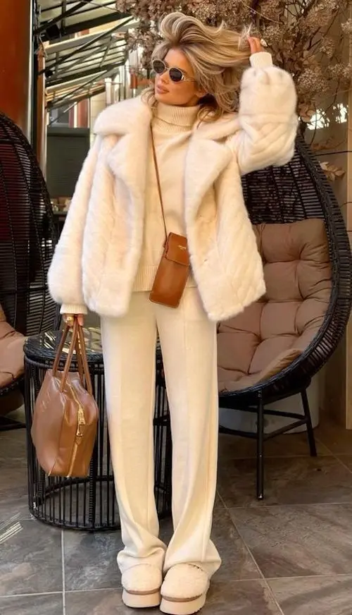 استایل زمستانی با رنگ سال