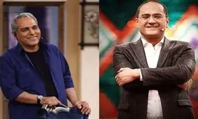 مهران مدیری و رامبد جوان، پشت کاخ جشنواره