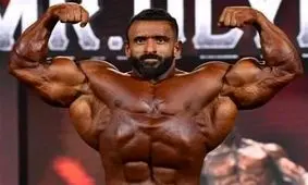 بازگشت هادی چوپان به شغل اصلی‌اش/ قهرمان مسترالمپیا روی داربست: کار برای من عار نیست!/ عکس

