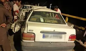 برخورد پراید و پژو پارس در جاده خاش ۶ کشته و مصدوم برجای گذاشت