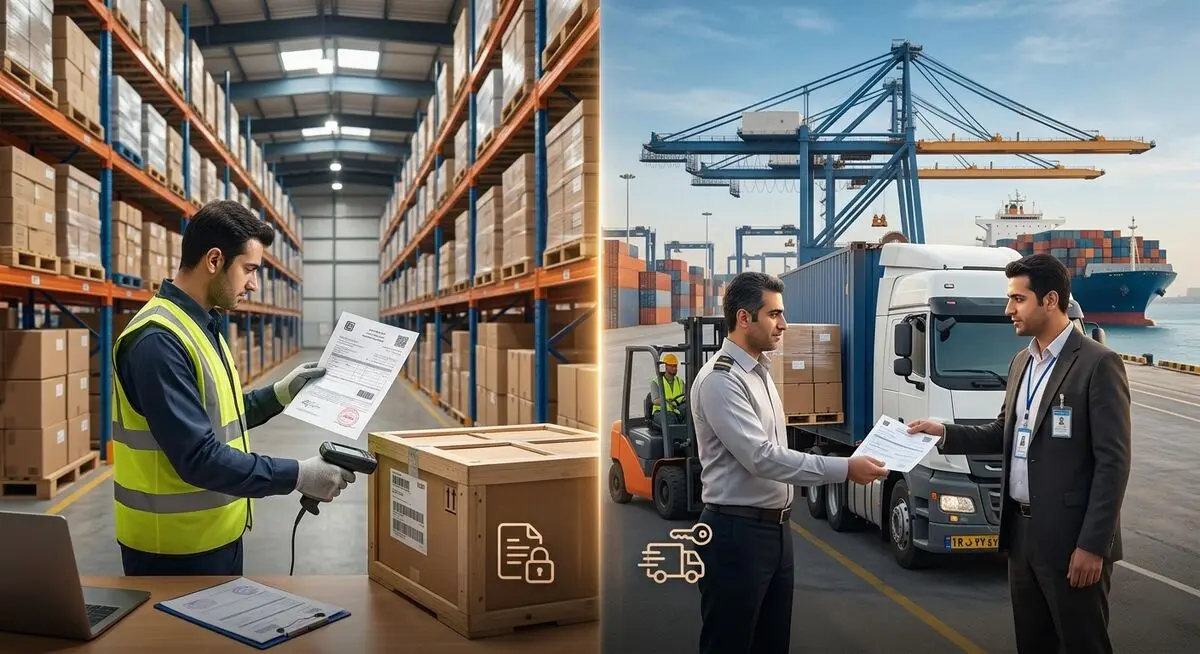 قبض انبار و ترخیصیه چه تفاوتی باهم دارند؟