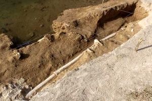 باستان‌شناسان چطور یک لوله‌کشی بزرگ آب متعلق به ۵ هزار سال قبل را پیدا کردند/ ویدئو