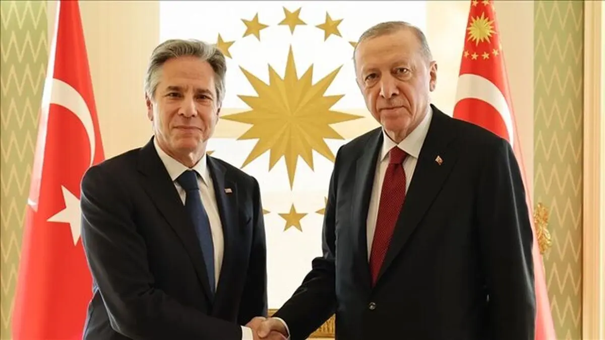 دیدار وزیر خارجه آمریکا با اردوغان و فیدان

