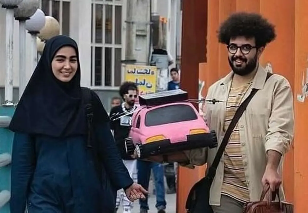 «ارشاد» سریال پایتخت 7 در کنار پدر واقعی اش؛ سال 1404 