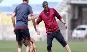 غیبت گل محمدی در تمرین نوبت صبح پرسپولیس

