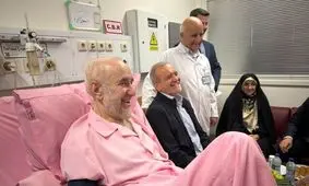 عیادت پزشکیان از سید محمد خاتمی